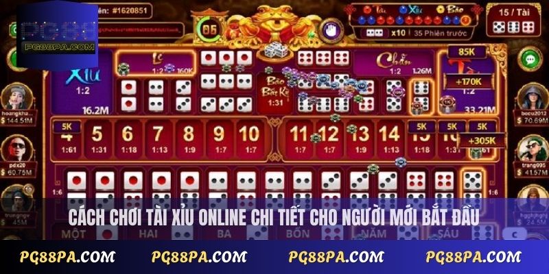Cách Chơi Tài Xỉu Online Dễ Hiểu, Thắng Nhiều 2025 3  Cách chơi Tài Xỉu online chi tiết cho người mới bắt đầu